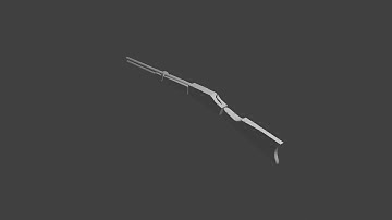 3d modelling a lever action rifle | Part 1 (Time lapse)