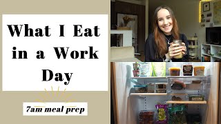 Vegan What I Eat In A Day | Healthy Meal Prep For Work