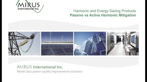 Passive vs Active Harmonic Mitigation