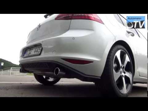 Accellerazione e suono nuova volkswagen golf 7 GTI