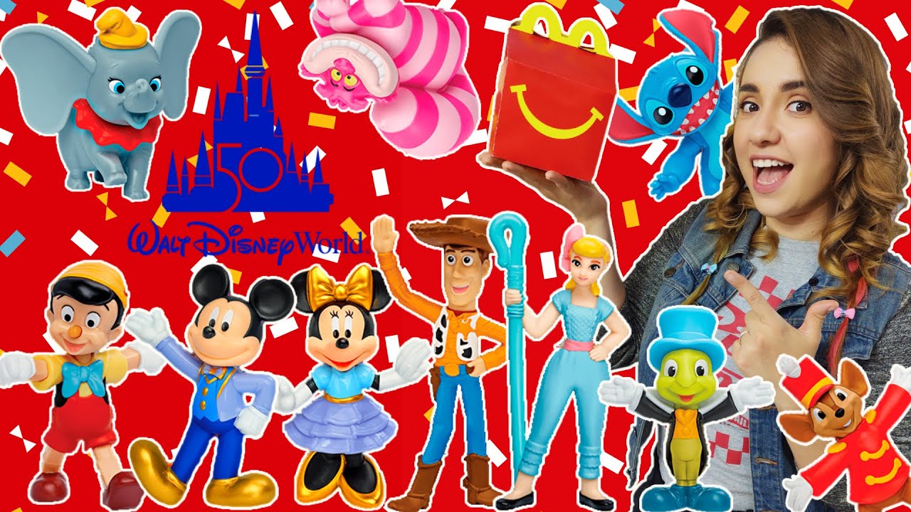 COLECCION 50 ANIVERSARIO WALT DISNEY WORLD DE McDONALD´S | JOE PLASTIC SOUL