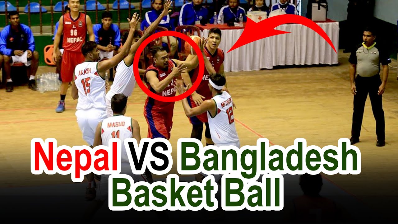 Basketball, Bangladesh vs Nepal 13th South Asian Games SAG 2019