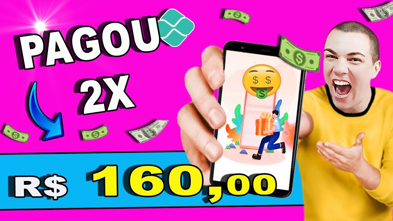 RECEBA em 2 MINUTO PAGOU $160,00 – Melhor APP para GANHAR DINHEIRO na Internet