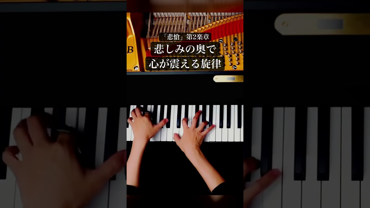 「悲愴」第2楽章、悲しみの奥で心が震える旋律 #shorts