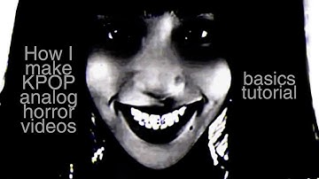 how to make analog horror videos on capcut (free)