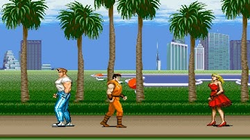 Final Fight ファイナルファイト Fightcade 파이널 파이트 Guy & Haggar 2 players 1 credit gameplay