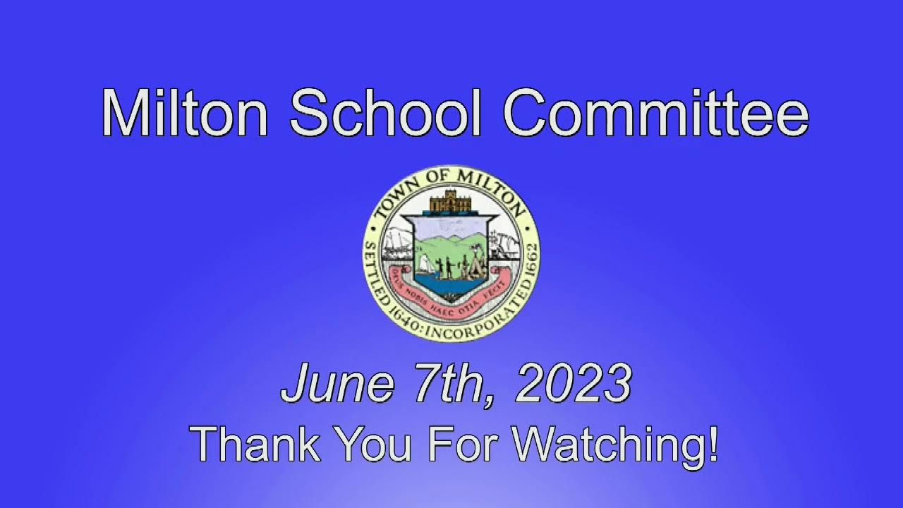 School Committee June 7th 2023 YouTube school-committee-june-7th-2023-youtube