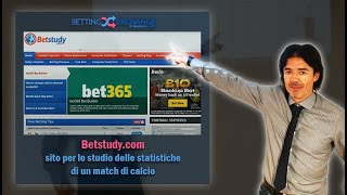 Betstudy.com sito per lo studio delle statistiche di un match di calcio screenshot 2