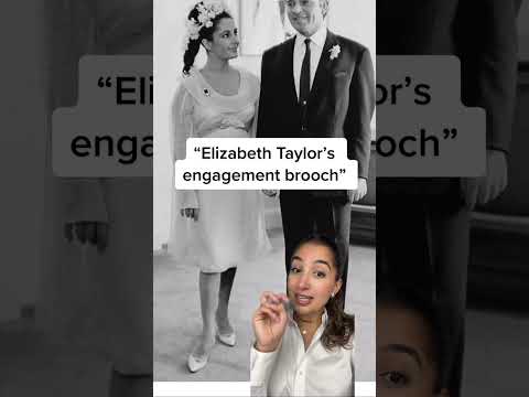 Elizabethtaylor S 6 Million Engagement Brooch