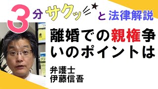 相模原の弁護士／離婚相談ＴＶ（２）　親権について