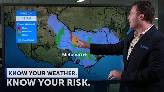 Severe Weather Update 9 Jan 2024: Ongoing flooding in Victoria and severe storms continue