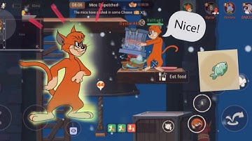 Tom and jerry chase lightning skill Stinky fish casual operative