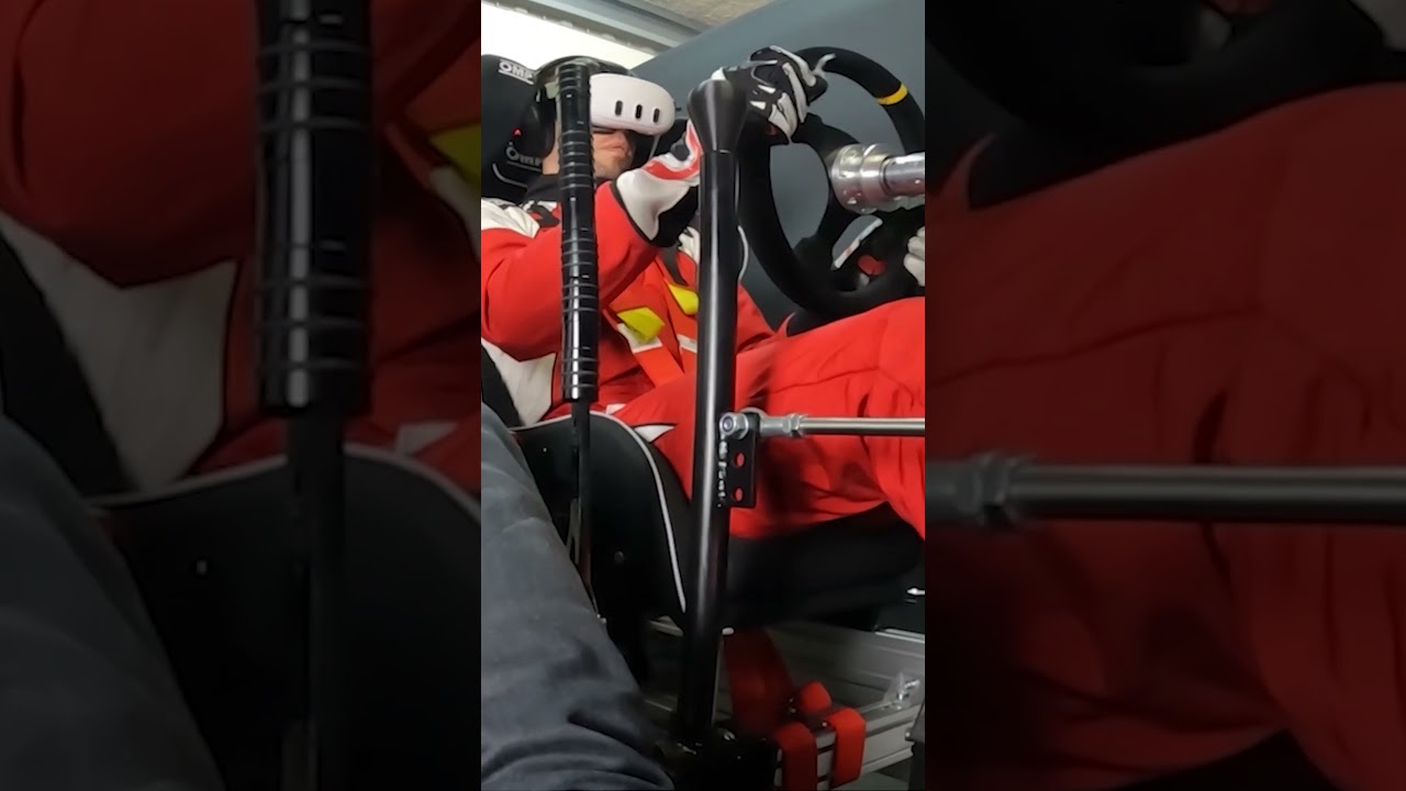 COG-SHH-3DOF Motion System | Translating Authentic WRC Forces #shorts