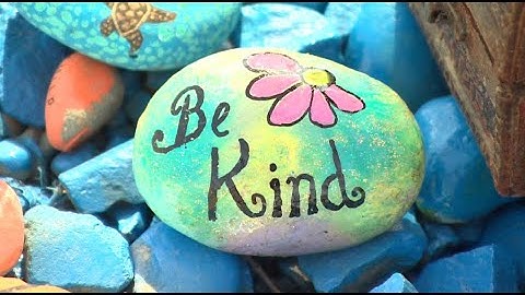 Kindness Rocks!! Meet the woman whose kindness garden inspired over 100 other gardens in Manitoba