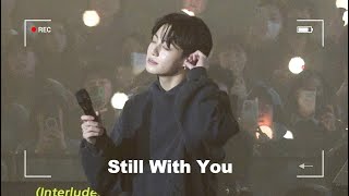 231120 GOLDEN LIVE ON STAGE Still With You | BTS JUNGKOOK FANCAM 방탄소년단 정국 스틸윗유 골든쇼케이스 정국직캠