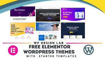 Free Elementor WordPress Themes With Starter Templates