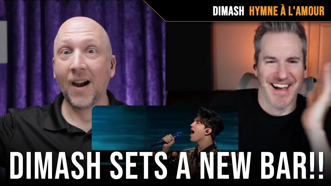 How is this possible??? First Time Reaction to Dimash singing Hymne à l'amour!