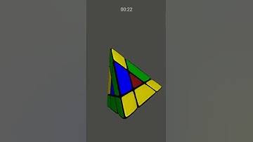 Jing Pyraminx Solved In 32 Seconds Virtual Cube #shorts