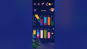 water sort puzzle - Get color level 252