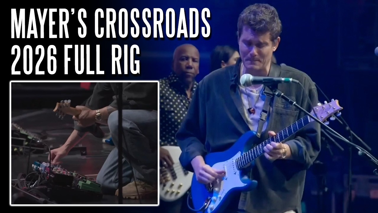John Mayer's Crossroads 2026 Rig - The Pedalboard, Dumble, and