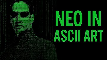 Neo in ASCII Art – The Matrix in Your Terminal! 🖥️💚