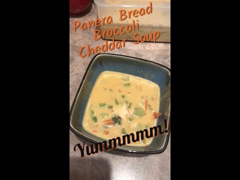Panera Bread Broccoli Cheddar Soup