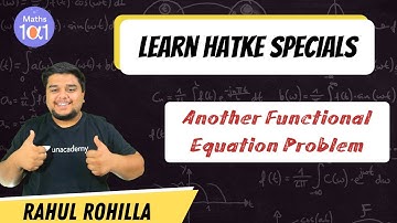 Another Functional Equation Problem | Bulgarian MO | Maths 101 | Rahul Rohilla