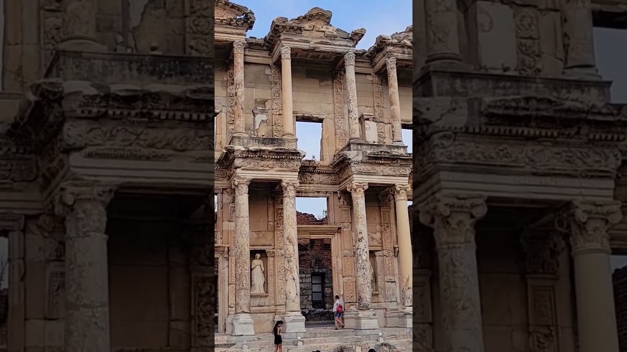 ⁣Ephesus' Library #shorts #short #travel #faith #religion #library #viral #video #shortvideo #st