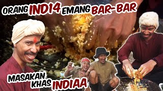 CARA MAKAN ORANG INDIA | Dimasakin makanan khas India sama Mr. Surajts