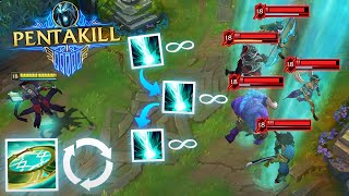 League of Legends but every Champion builds Axiom Arc