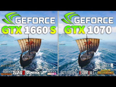 GTX 1660 SUPER Vs GTX 1070 Test In 9 Games