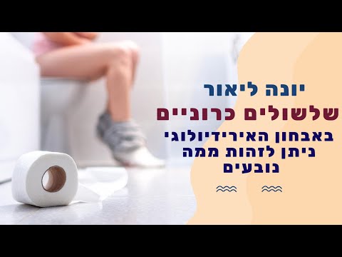 שלשולים-אבחון סיבות וטיפול בשלשול כרוני- יונה ליאור