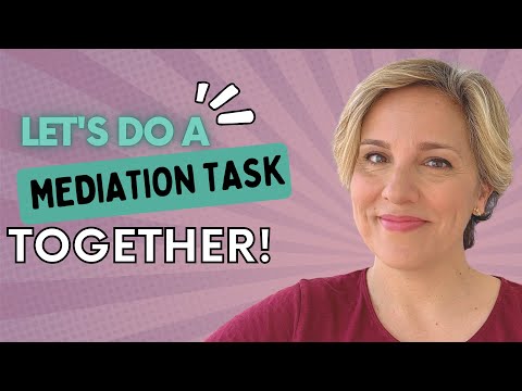 Let's do a MEDIATION EXAM together!