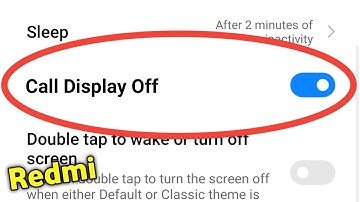 Redmi Call Display Off | Proximity Sensor Off Kaise Kare