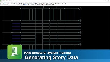 Generating Story Data in RAM Structural System