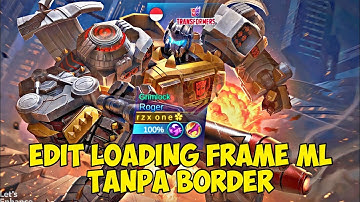 TUTORIAL Edit Foto ML Border Loading Frame di Aplikasi PicsArt