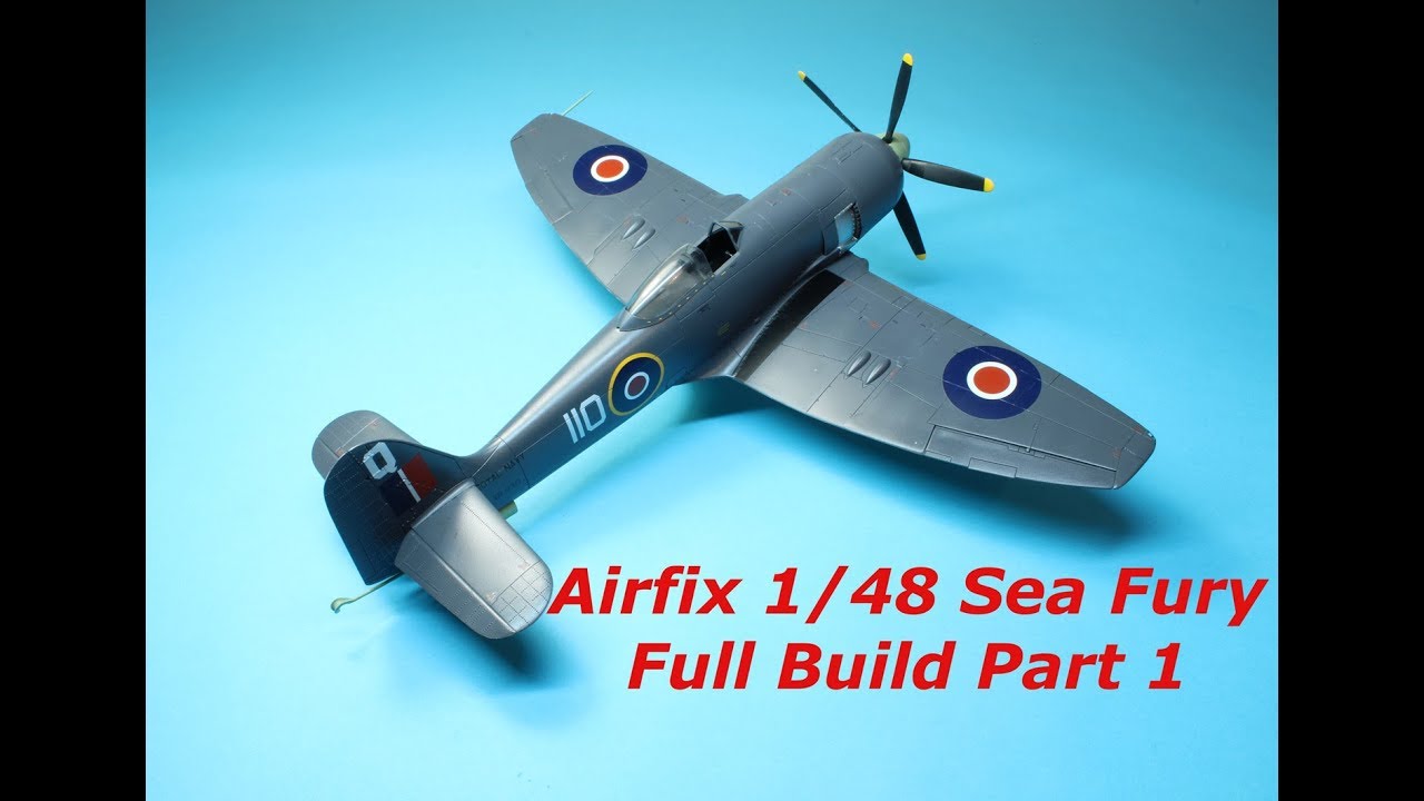 A04103 Airfix Hawker Fury Mk1 Plastic Model Building Kit 1:48th Scale New Boxed 