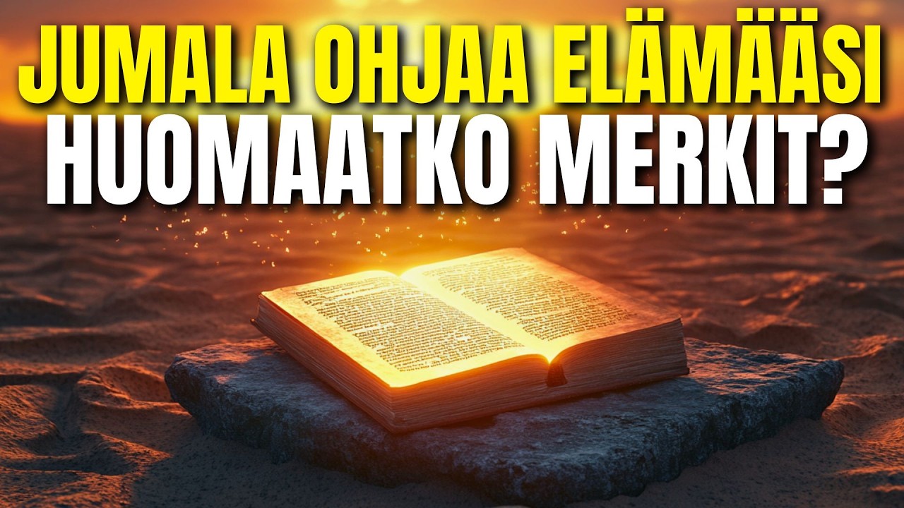 7 Merkkiä Siitä, Että Jumala Paljastaa Suunnitelmansa Sinulle!