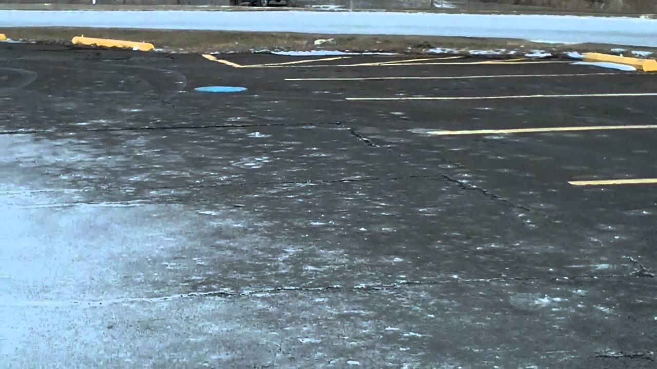 Rock Salt in Parking Lot YouTube