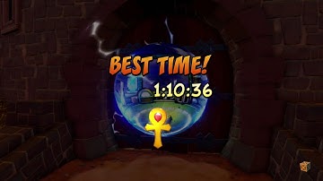 Crash Bandicoot 3: Warped PS4 Remake 105% Walkthrough - "Gee Wiz" Time Trial - Part 11