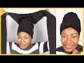 🔥Easiest Head Wrap / Turban Tutorial with Leggings //Detailed II No Cut, No Sew, No Pins, No Glue