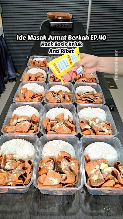 Ide Masak Jumat Berkah EP.40 Hack Sosis Kriuk #shorts #sosreng #asmr