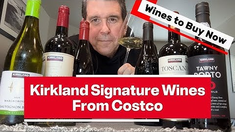 Master of Wine Tastes/Talks Kirkland Signature Wines from Costco