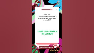 Solve This Medium Level Riddle That Everyone Overthinks!