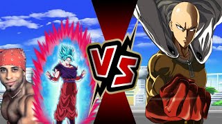 Goku and Ricardo vs one punch man