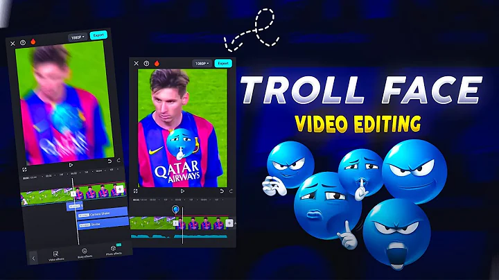 Trending Blue Emoji Troll face Video Editing In Capcut | Capcut Troll Face Edit | Hindi Tutorial 