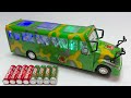 Unboxing Electric Military Bus Car, Mechanical Shark, Doraemon RC Racing Car, Panda Track Slide Car