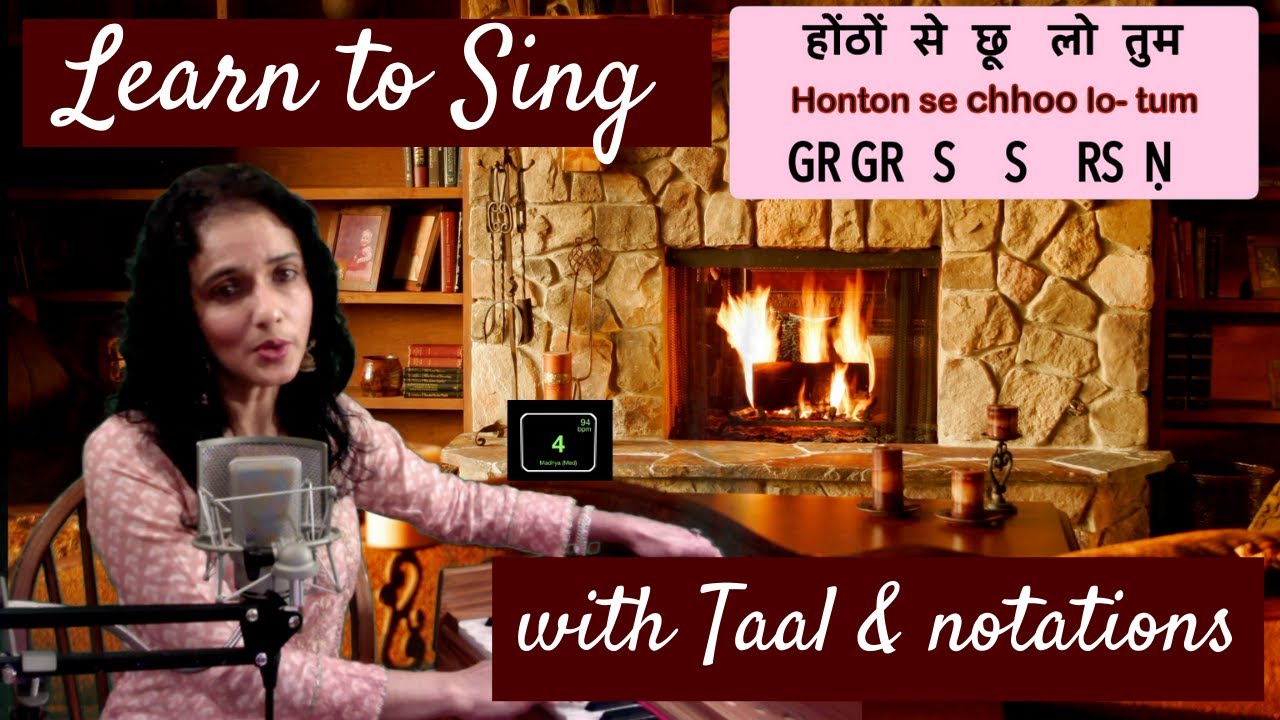 Hoton Se Chulo Tum |  होंठों से छू लो तुम | Bollywood singing lessons