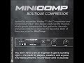 MiniComp Boutique Compressor (Rack Extension for Reason)