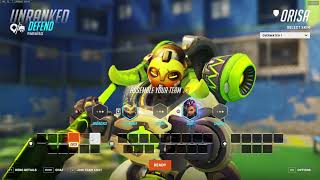 Overwatch 2 running on macOS via Crossover!